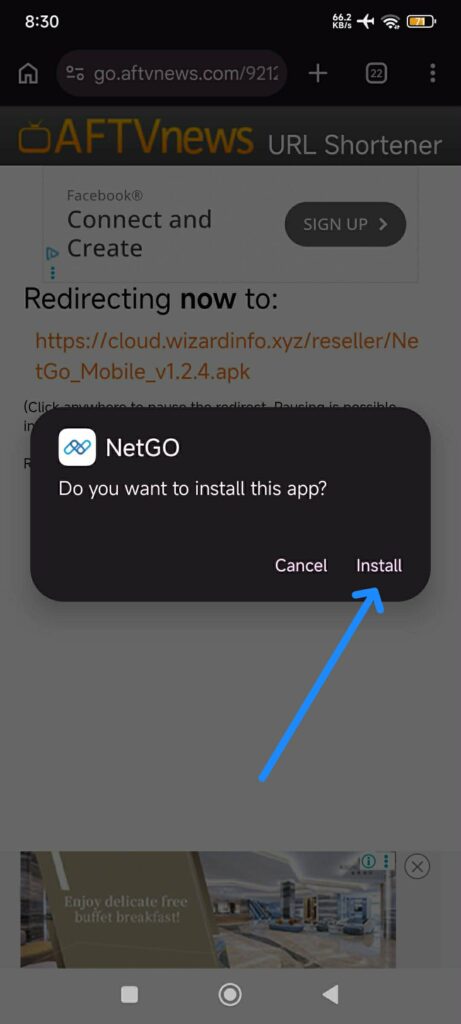 Download NetGo TV App