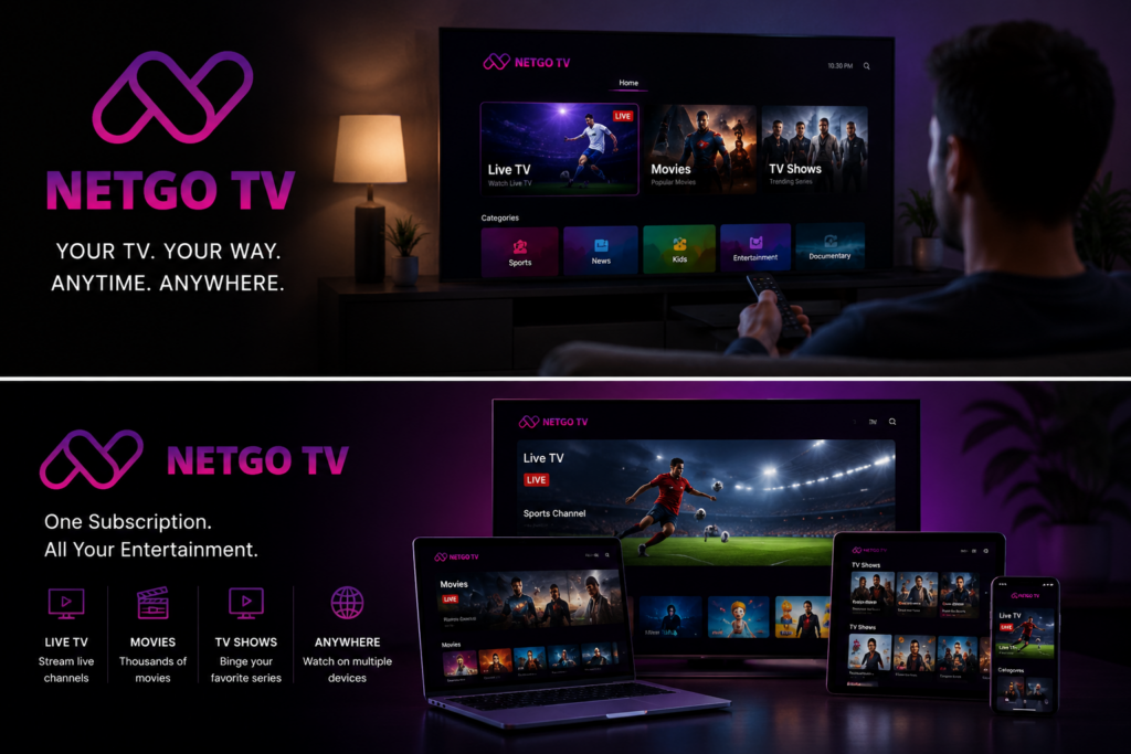 Choosing NetGo TV